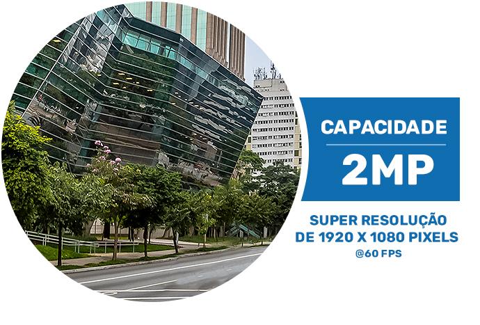 Câmera Vivotek com resolução FULL HD em 60 FPS Câmera Vivotek com resolução FULL HD em 60 FPS