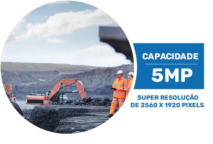 Qualidade 5MP ícone resolução