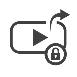Video Encryption Ícone Video Encryption VSS Vivotek